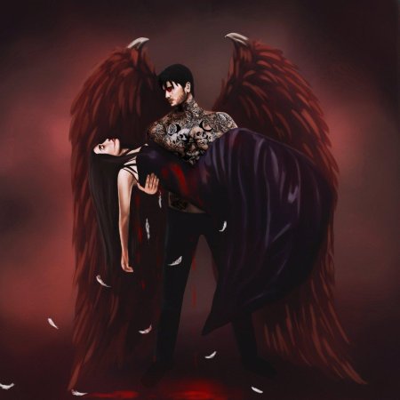 Вики и люцифер арт секрет небес