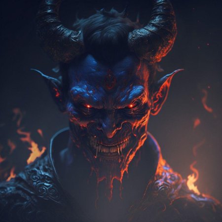 Лицо демона