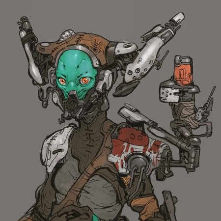 Киберпанк киборг