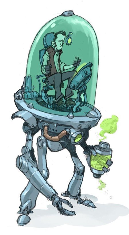 Robot concept art