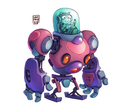 Робот эскиз