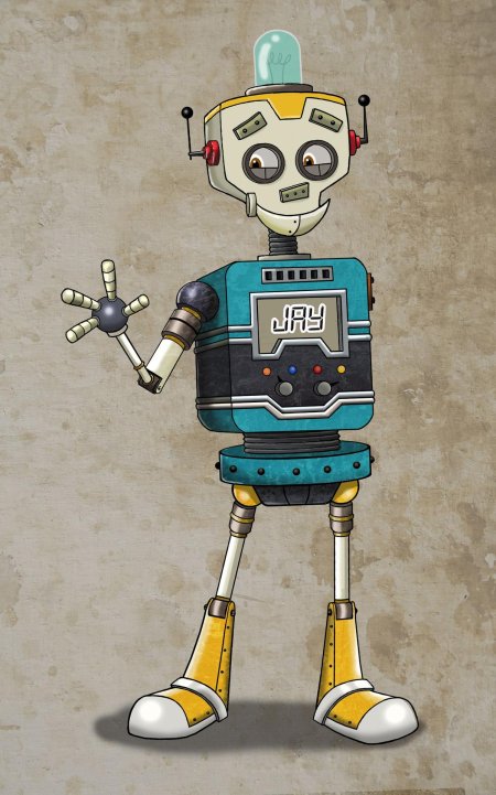 Мультяшные роботы