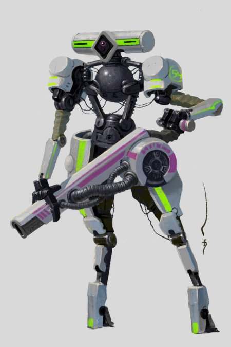 Робот концепт арт