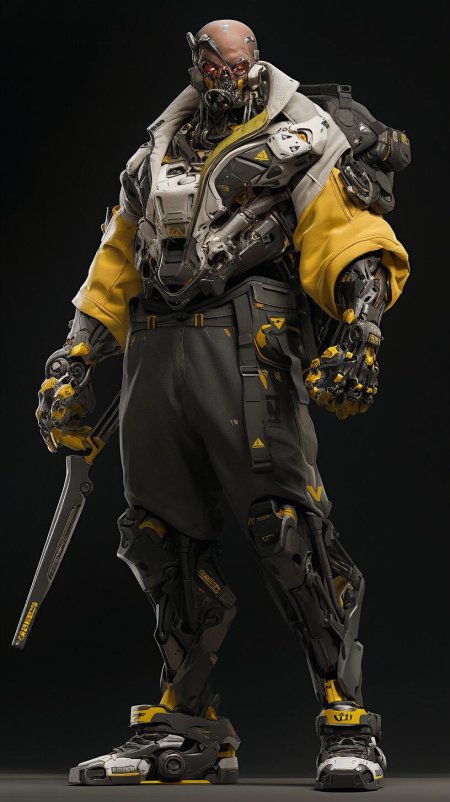 Робот киберпанк