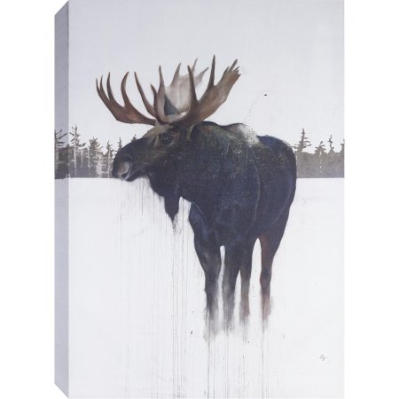 Картина на холсте лось