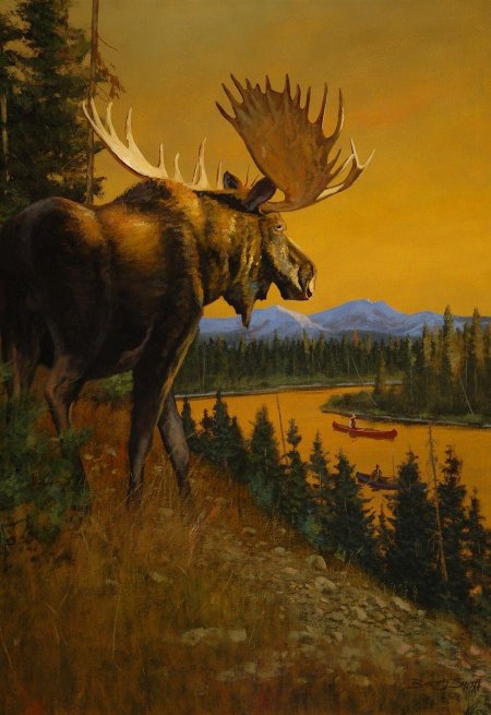 Лоси картина