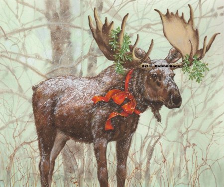 Новогодний олень