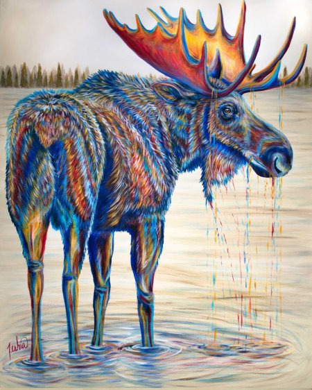 Лоси картина