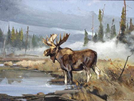 Карл рунгиус бычий лось