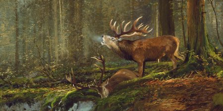 Картина олени