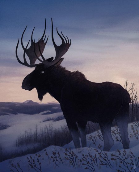 Jenna barton art олень