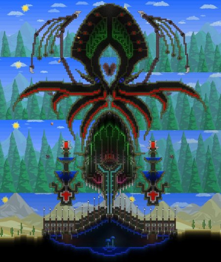 Королева света террария