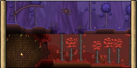 Биом порча террария