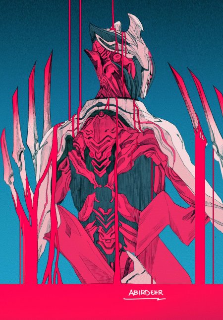 Warframe garuda art