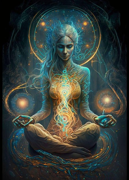 Медитация постер