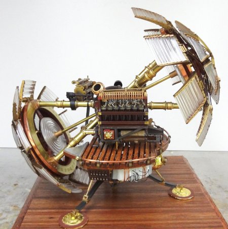 Steampunk машина времени