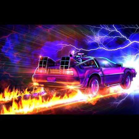 Delorean dmc 12 назад в будущее