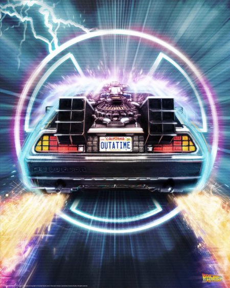 Делориан back to the future