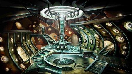 Тардис доктора внутри