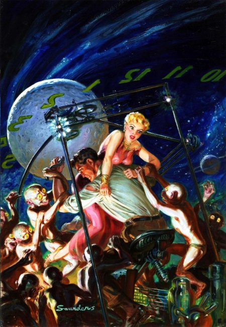 Герберт уэллс машина времени иллюстрации