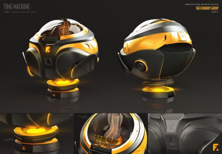 Sci fi аварийная капсула