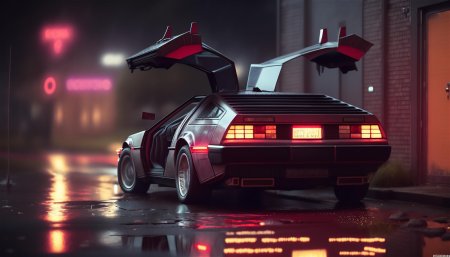 Delorean dmc назад в будущее
