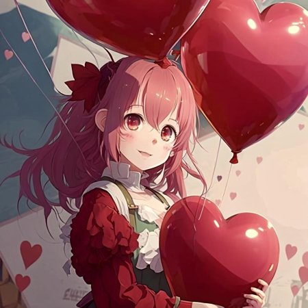 День святого валентина аниме