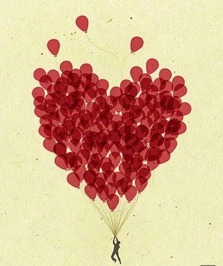 Открытки с сердечком