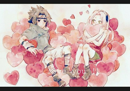 Наруто саске и сакура