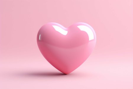 Розовые сердца