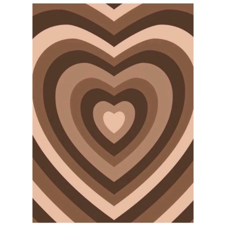 Коричневое сердце