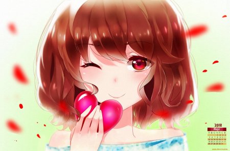 Сердечко руками аниме