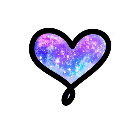 Фиолетовое сердце