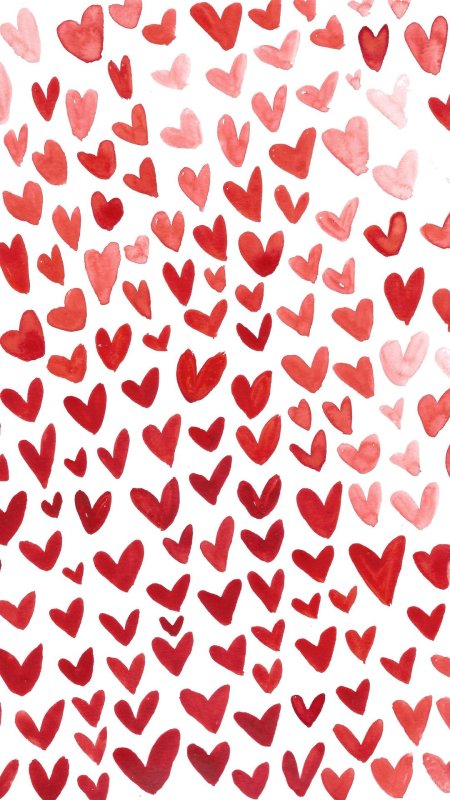 Красивый фон сердечки