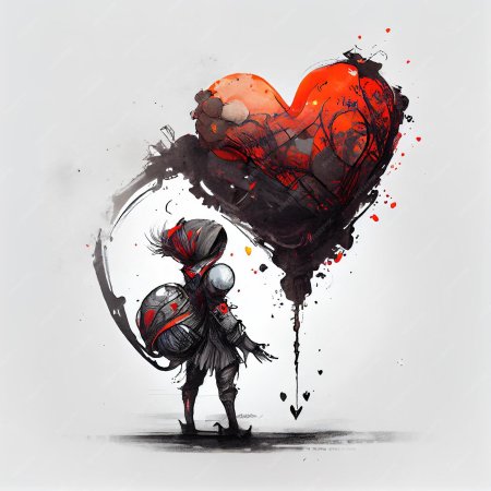 Девушка с сердцем