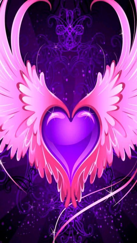 Красивое сердце