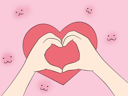 Аниме сердечки