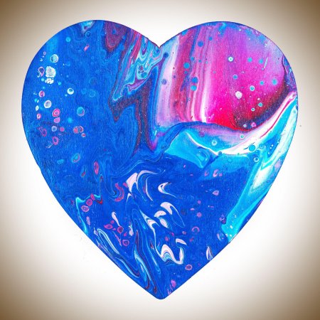 Разноцветное сердце