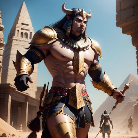 Египетские воины