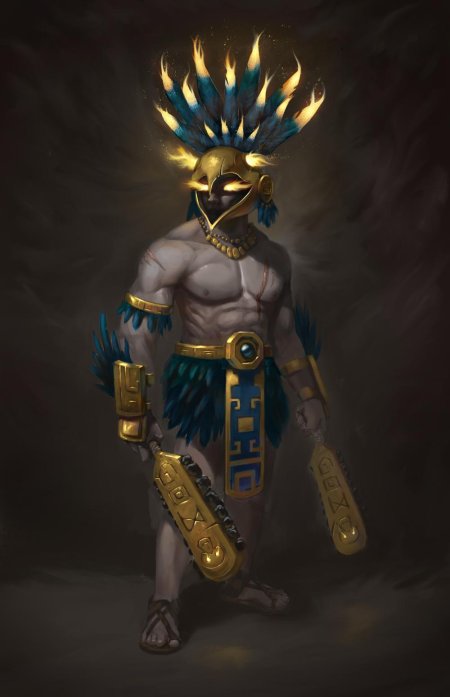 Ацтеки одежда