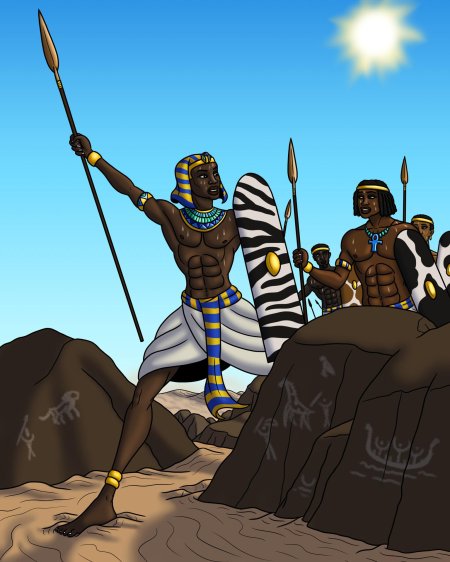 Армия фараона древнего египта