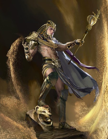 Фараон египта арт фэнтези