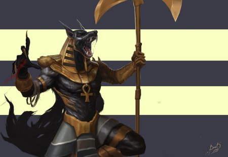 Анубис бог египта