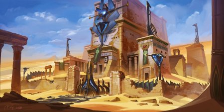 Античный египет концепт арт