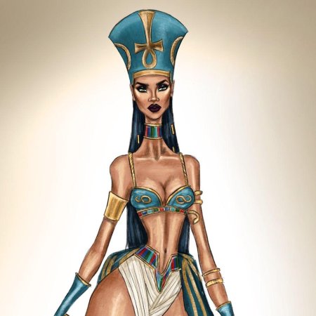 Богиня египта нефертити