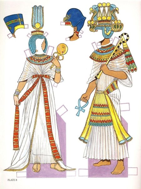 Одежда древнего египта калазирис