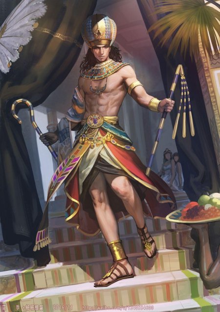 Фараон египта арт фэнтези