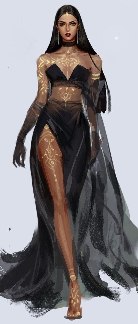 Платье в стиле фэнтези