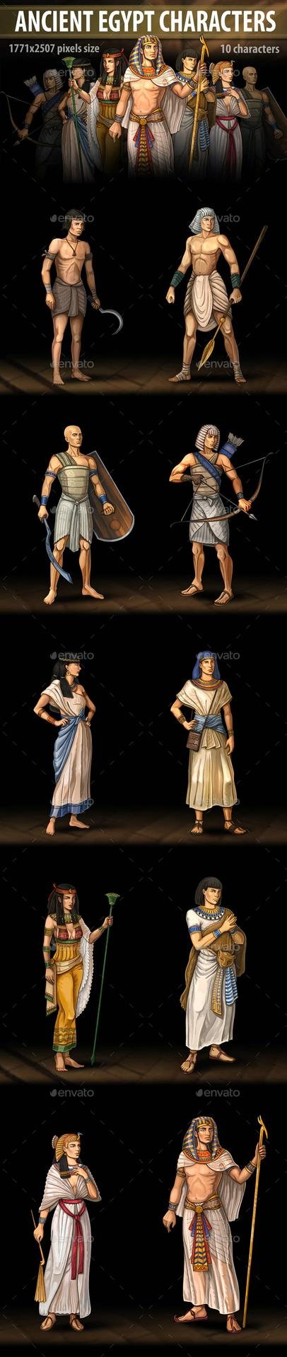 Египетский воин древнего египта