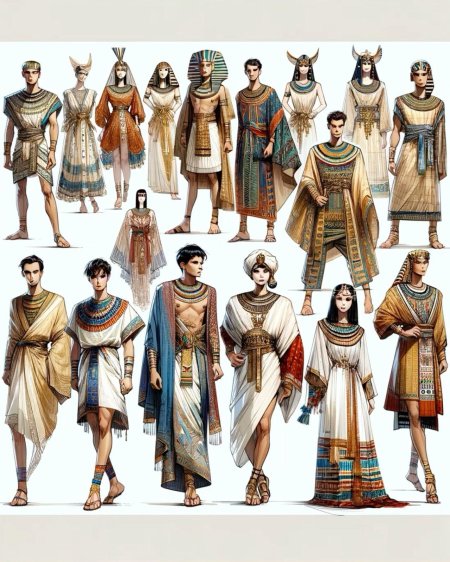Древний египет одежда